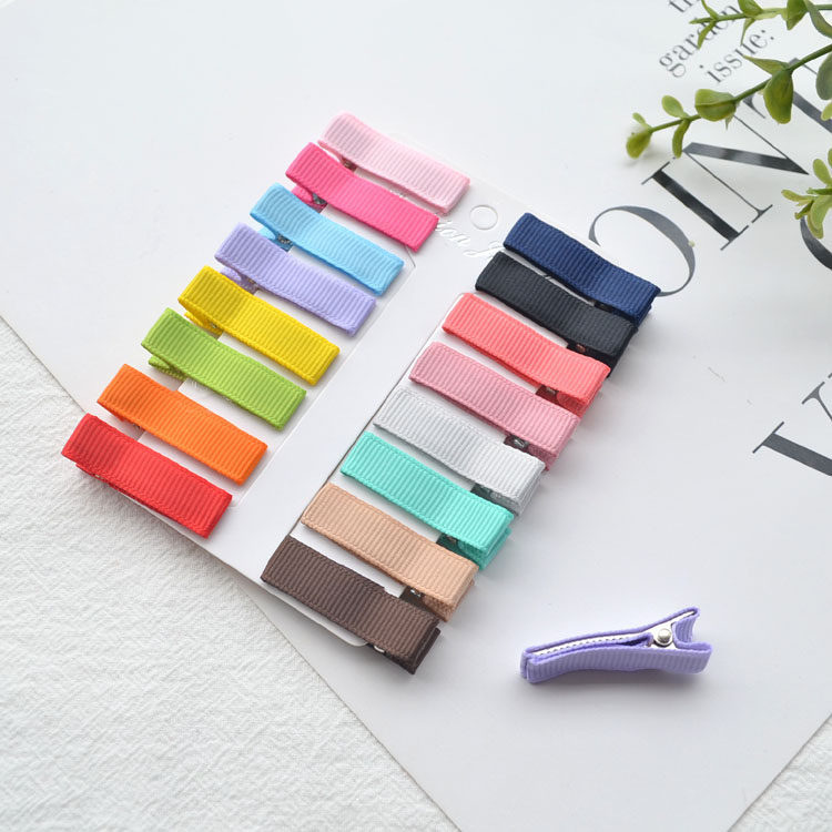 All-Inclusive Hair Clip 3.5- 5cm Double-Pronged DIY Materials Semi-Handmade Hairpin Side Clip Duckbill Clip Hair Accessory Base Clip