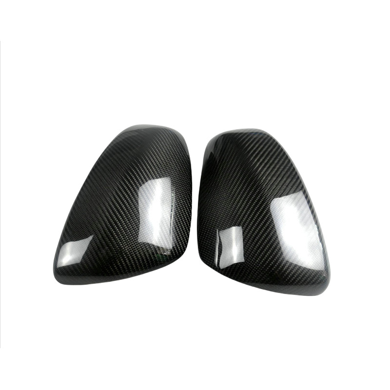 Adecuado para 09-19 Nissan 370Z Z34 fibra de carbono espejo Shell modificación revertir espejo retrovisor cubierta reflector cubierta etiqueta
