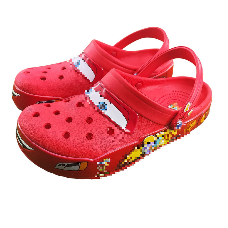 Cars 95 Car Collaboration Edition Clog Shoes with Closed-Toe Design, Anti-Collision, Comfortable for Summer, Wholesale Cars 95 Car Collaboration Edition Clog Shoes with Closed-Toe Design, Anti-Collision, Comfortable for Summer, Wholesale