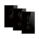 Graffiti WIFI Smart Touch Switch European Gauge US Gauge Single Zero Fire Universal Tempered Glass Panel Home RF433