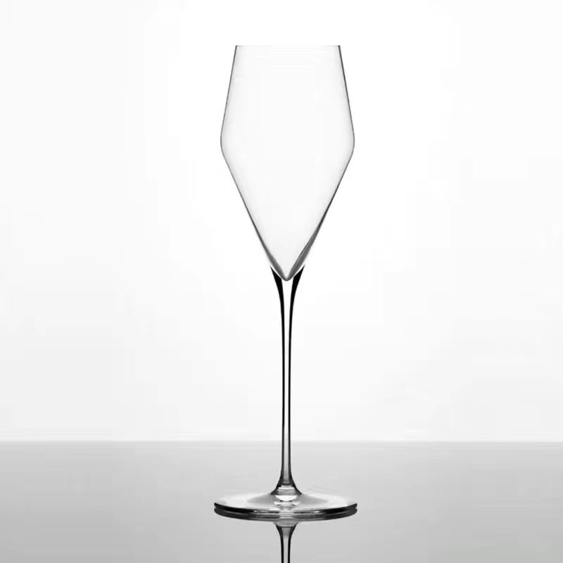 Zalto Pingti techo de calidad doméstica taza de pie alto hecha a mano taza de vino tinto de cristal ultrafina sin plomo