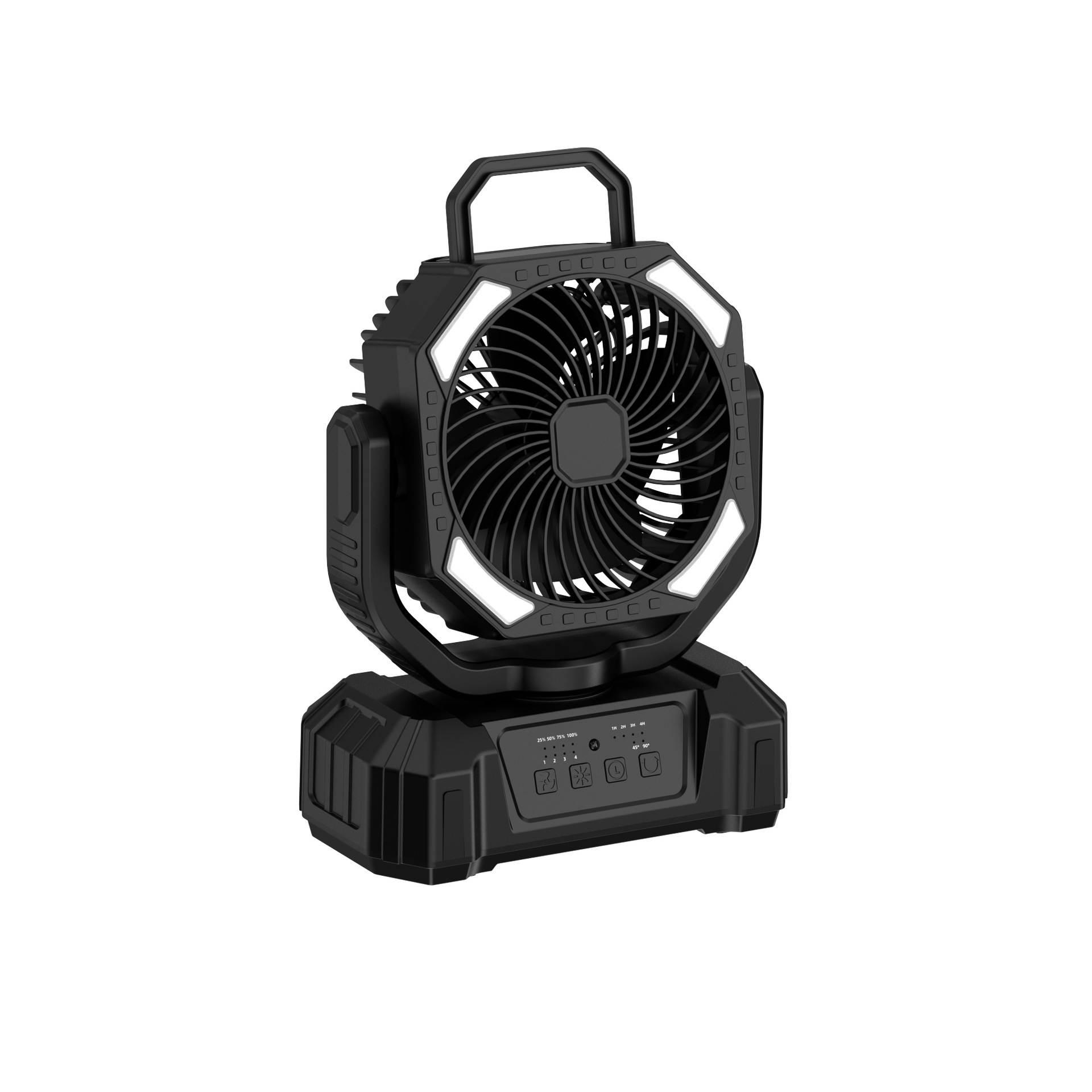 Ventilador Multifuncional con Luz para Camping con Control Remoto Batería Externa y Gancho para Tiendas de Campaña image 17