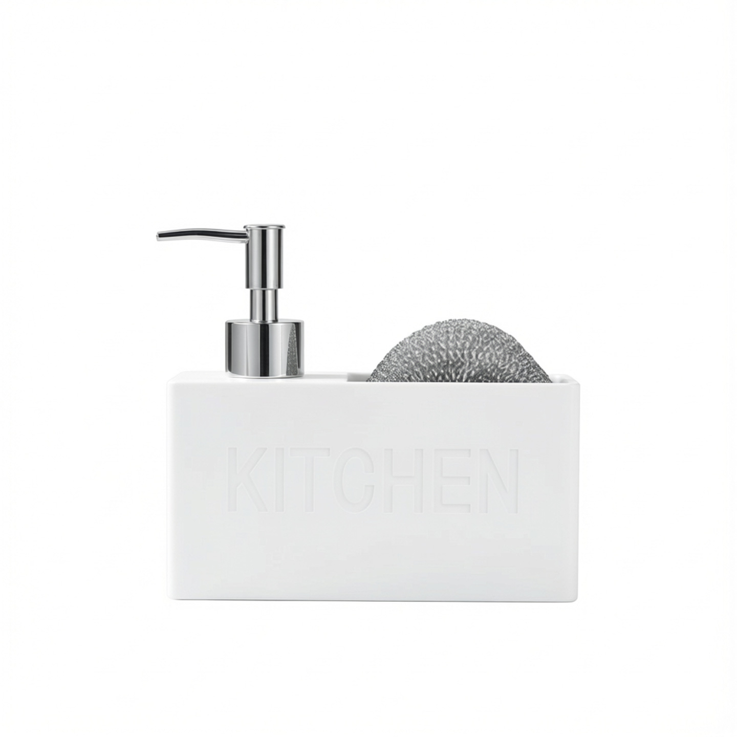 Botella de jabón de cocina, detergente, dispensador de loción, bola de limpieza de baño, soporte de esponja, caja de almacenamiento