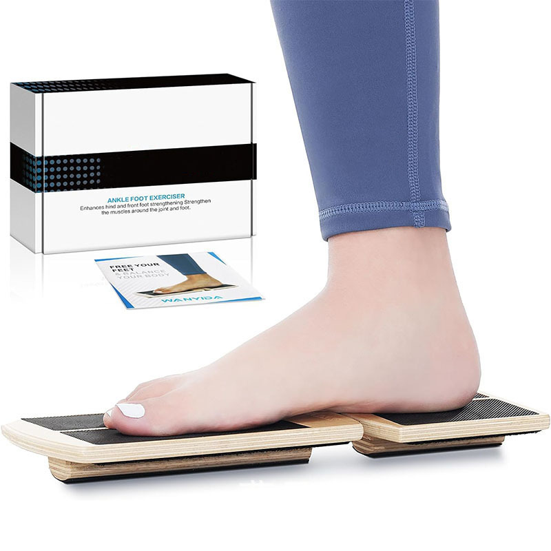 wooden balance board for training
