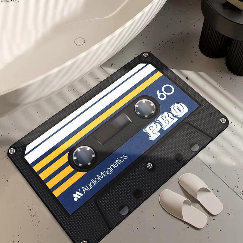 Tapete Absorbente de Diatomeas para Baño de Barro de Diatomeas Lavable a Mano para Baño