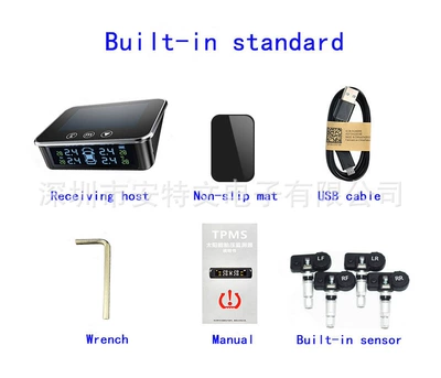 RV SUV tire pressure car – Tire pressure monitoring system