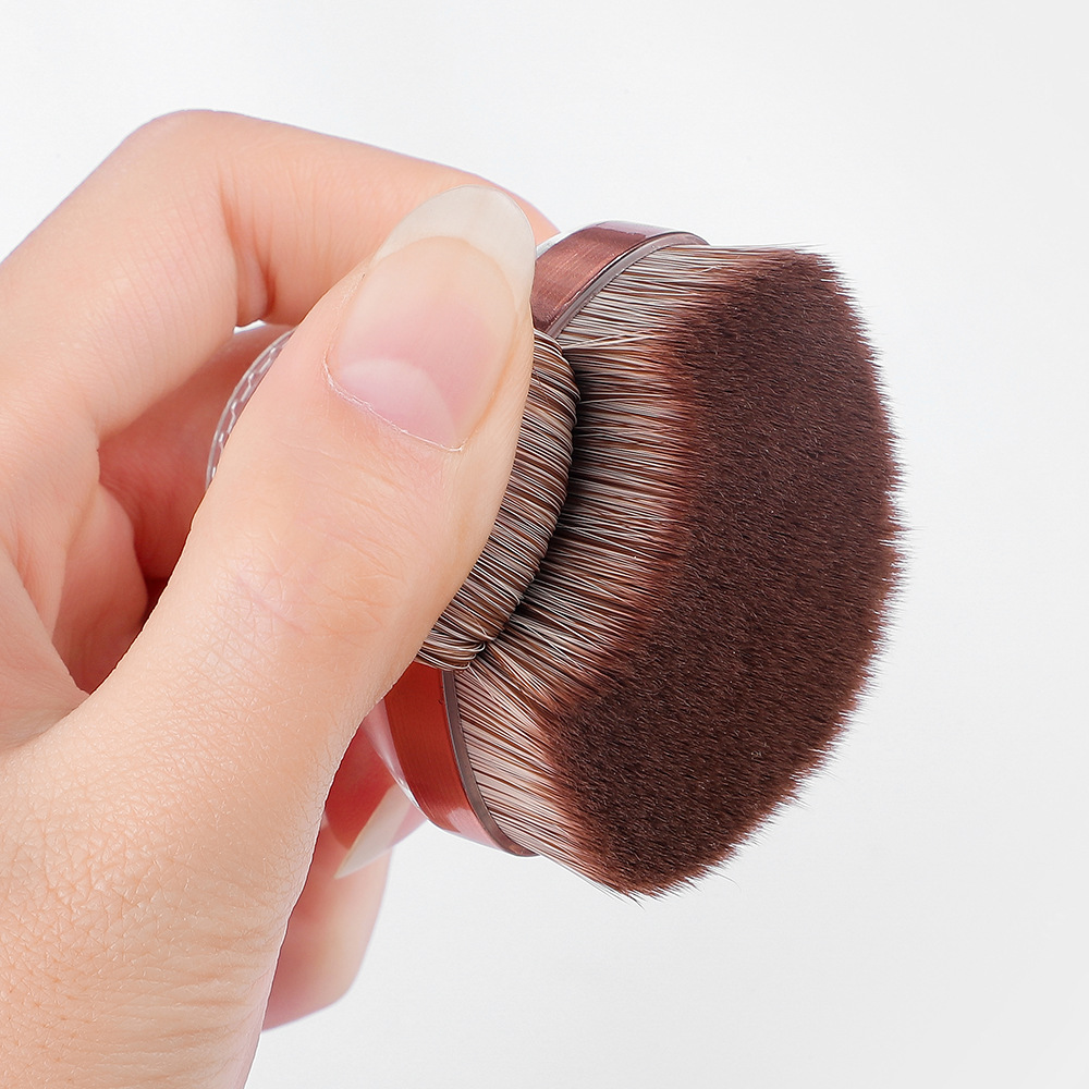 Patente de Zhuoerya transfronteriza de base de opacificación cepillo labial grande simple 3 - en - 1 cepillo de maquillaje fábrica personalizada