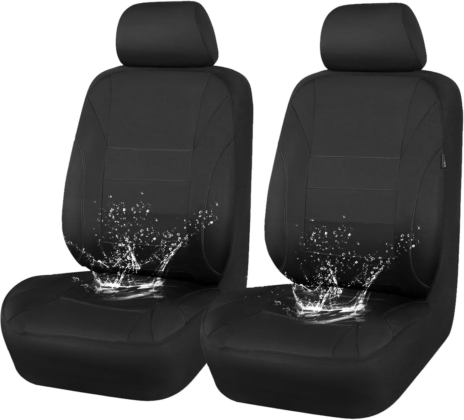 Pu Single-Line Crescent Leather Style Universal Car Seat Cushion Cover Amazon Temu Car Seat Cover