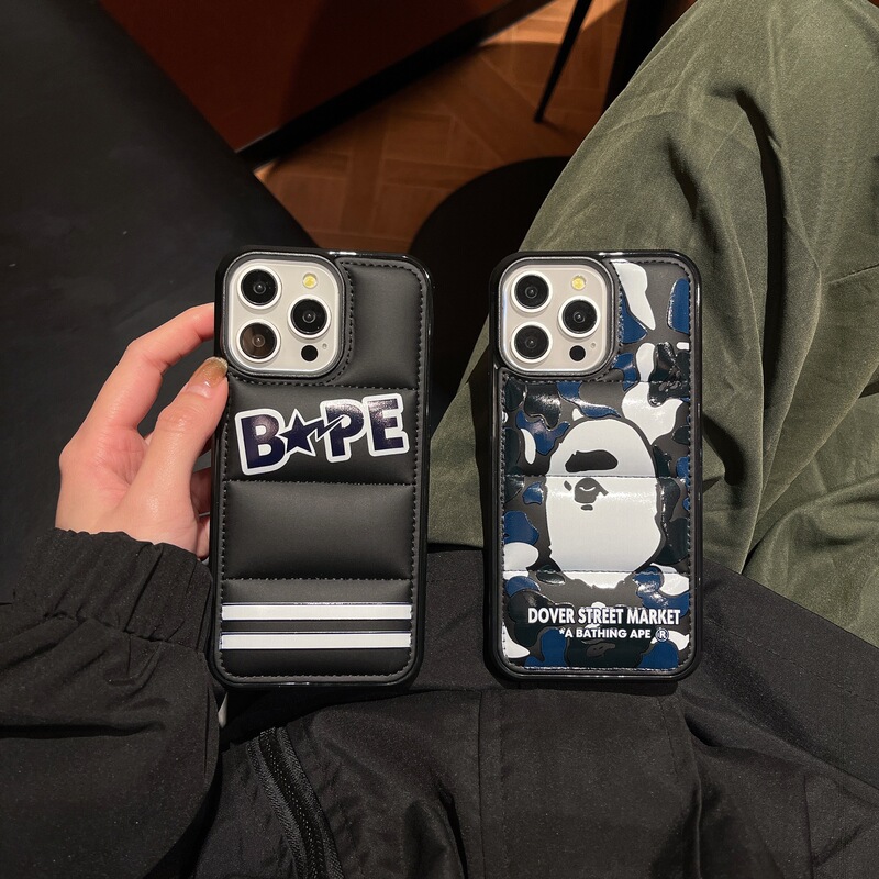 Suitable for Apple 13Promax Mobile Phone Case Filled with Cotton Leather down Jacket Iphone16 Cross-Border Export Xr Couple 11