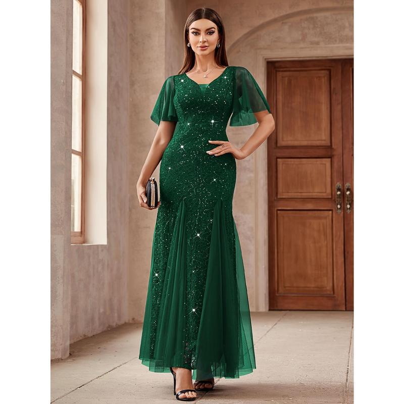Q7822 亚马逊速卖通款 Bridesmaid Dresses 跨境代发新款|undefined