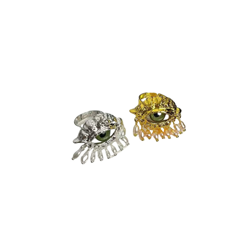 Devil's Eye Vintage Statement Ring For Women High-end Luxury_voghion.com