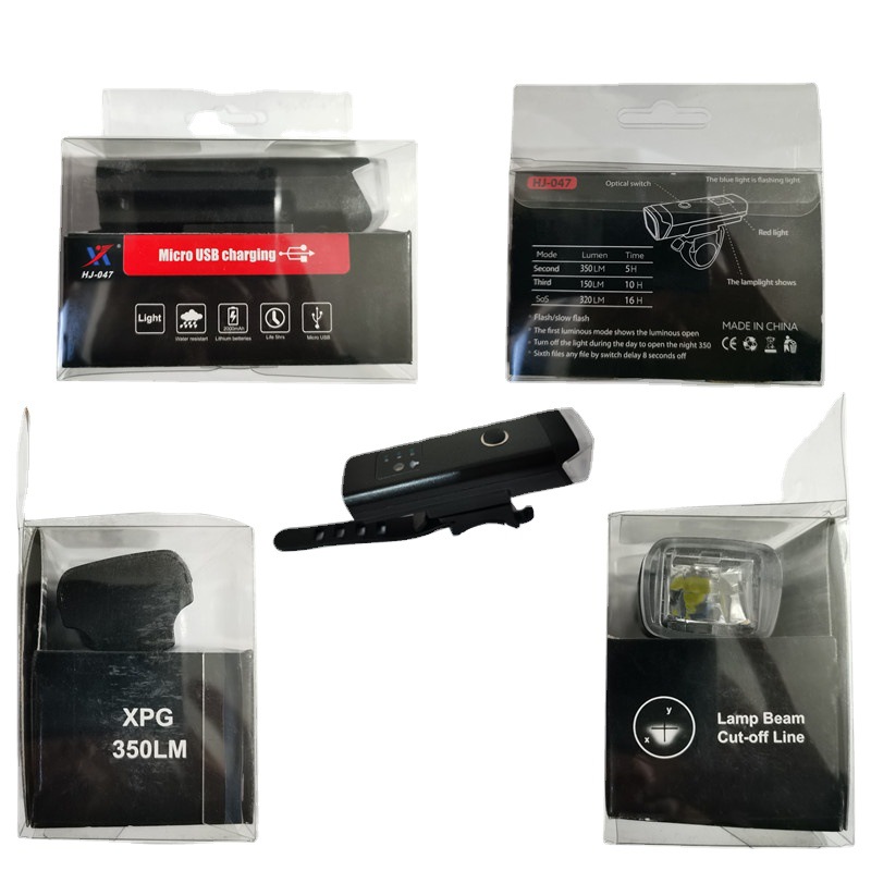 Luz de bicicleta brillante bicicleta de montaña conducción nocturna fuerte luz de carga USB linterna de control de luz accesorios para bicicletas equipo