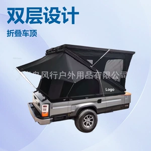 Alüminium Qatqılı Z Formalı Qatlanan Avtomobil RV Çadırı