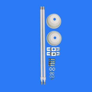 Hollow boom rail boom lamp boom accessories Bridge boom M10 M12 aluminum alloy boom