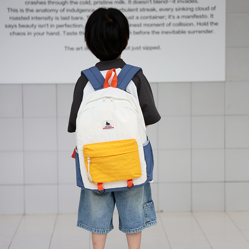 Nueva mochila de color para niños mochila de jardín de infantes para niños niñas viajes de ocio mochila ligera