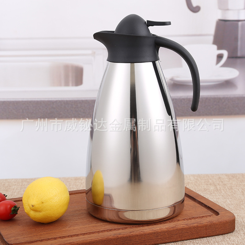 2L Stainless Steel High Oval Handle Short Inclined Mouth Heat Preservation Kettle South American Arabian Coffee Kettle Kettle 2L Stainless Steel High Oval Handle Short Inclined Mouth Heat Preservation Kettle South American Arabian Coffee Kettle Kettle