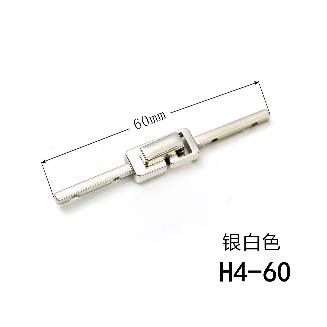 チャイナドレスの金属の一字のバックルの中国風のボタンの合金のdiyの縫い目のボタンの装飾は新しい中国式のロックの棒を掛けます。