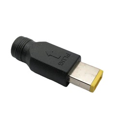 DC adapter 5.5*2.1 female to IBM Lenovo ThinkPad square pin power adapter suitable for