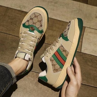 2025 Spring New Casual Men's Shoes Trendy Easiest for Match Shoes Men's and Women's Trendy Brand Internet Celebrity Dirty Shoes Sneakers Couple Shoes