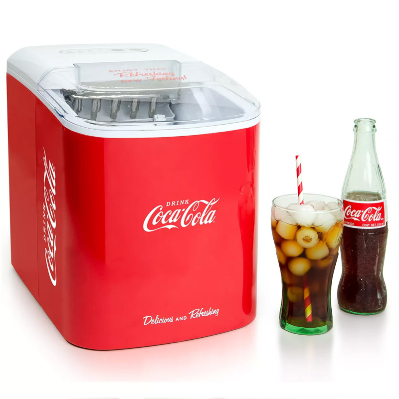 アメリカンレトロなコカ・コーラミニ自動販売機10缶ポップアップ小型冷蔵庫家庭用車載販売機|undefined
