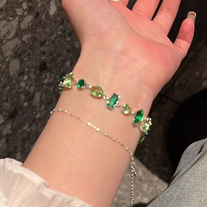 "Wizard of Oz" Flash Green Candy Flash Diamond Bracelet "Wizard of Oz" Flash Green Candy Flash Diamond Bracelet