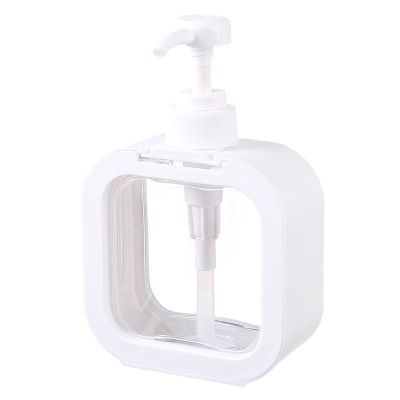 Botellas dispensadoras de champú y gel de ducha, botellas de loción tipo presión, detergente para ropa de alta calidad, jabón de manos, botellas vacías de detergente lavavajillas.
