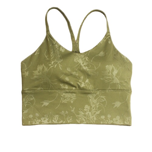  new sports vest female Internet celebrity I-shaped removable chest pad suspender underwear lulu same style breathable yoga clothes