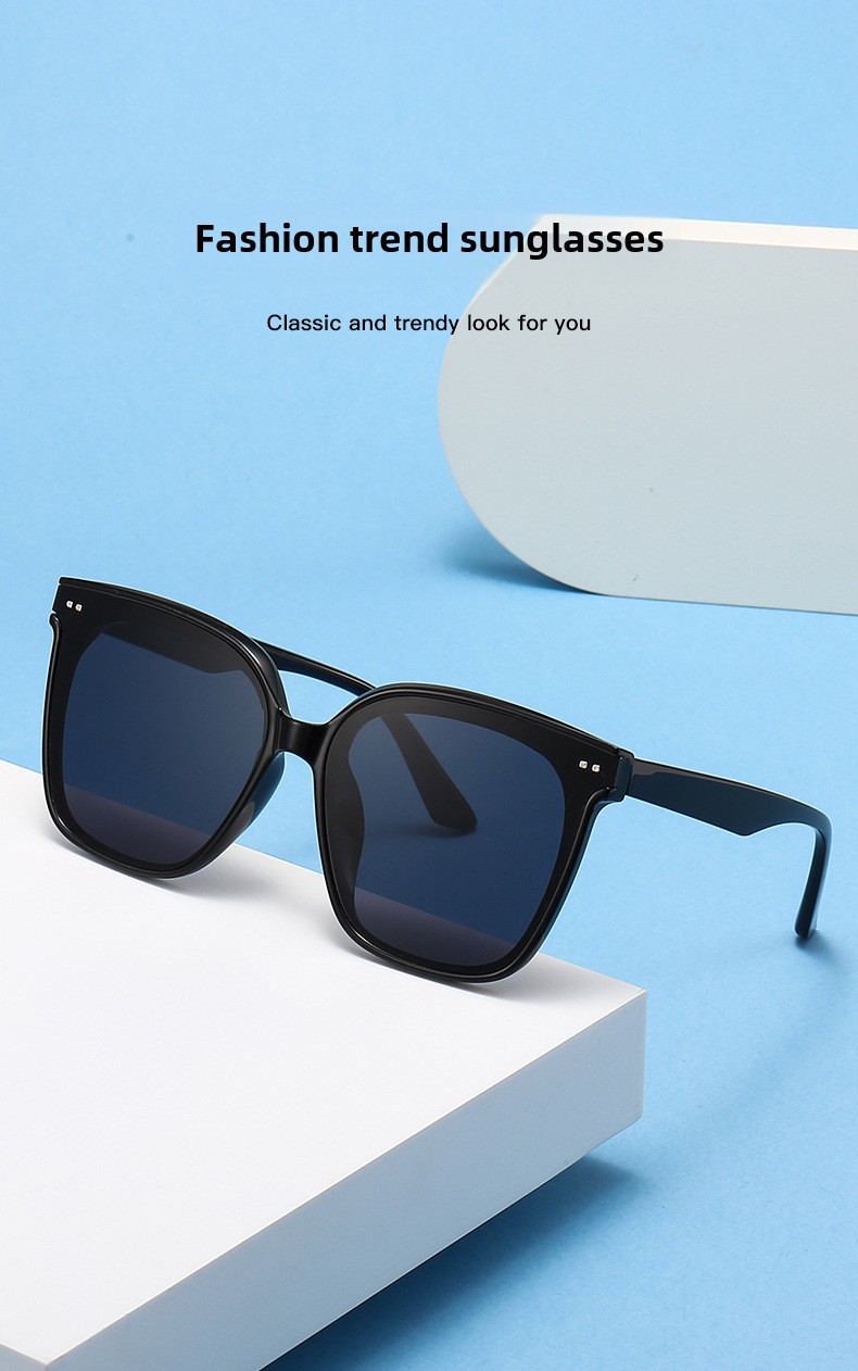 2024 nouvelles lunettes de soleil pour femmes haut de gamme grand visage minceur lunettes de soleil filet rouge photo I lunettes de soleil de protection UV_voghion.com