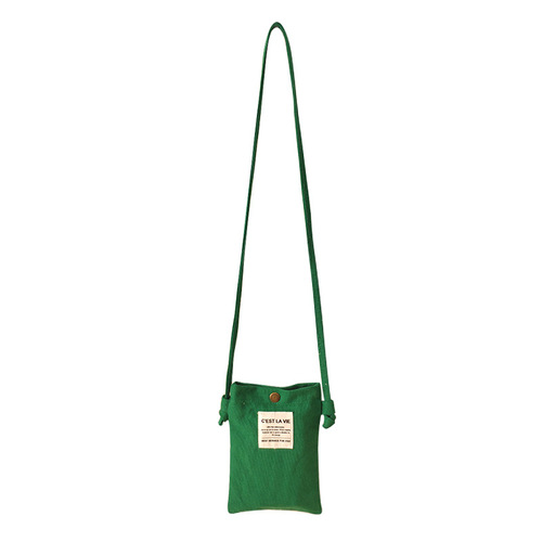 Amazon cross-border supply simple solid color mini mobile phone bag  new one-shoulder crossbody small bag women's coin purse