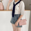 One-shoulder bag for leisure, shoulder bag, fresh small bag, 2021 collection, Korean style