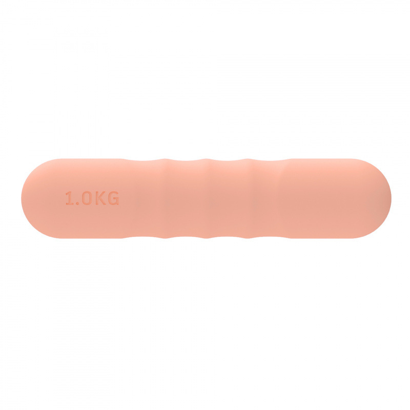Dumbbell redondo de silicona fijo equipo de fitness yoga pilates entrenamiento de fuerza dumbbell redondo de silicona