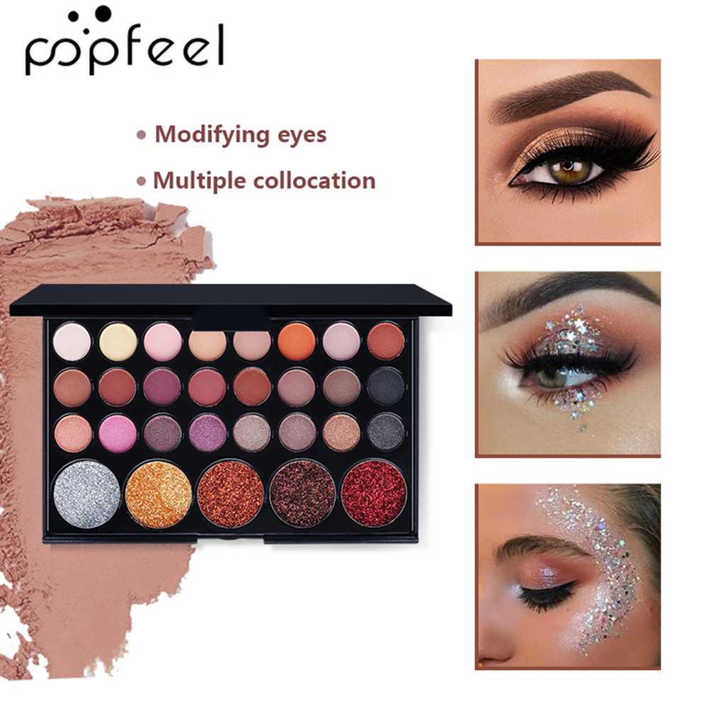 Professionelles Make-up Set Mit Lidschatten Lipgloss Und Rouge_voghion.com