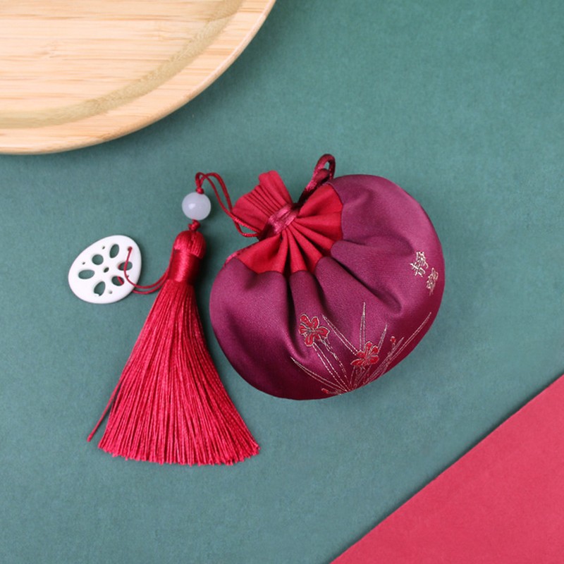 Dragon Boat Festival repelente de mosquitos bolsita de brocado bolsita vacía bolsita portátil antiguo coche colgante Dragon Boat Festival regalo