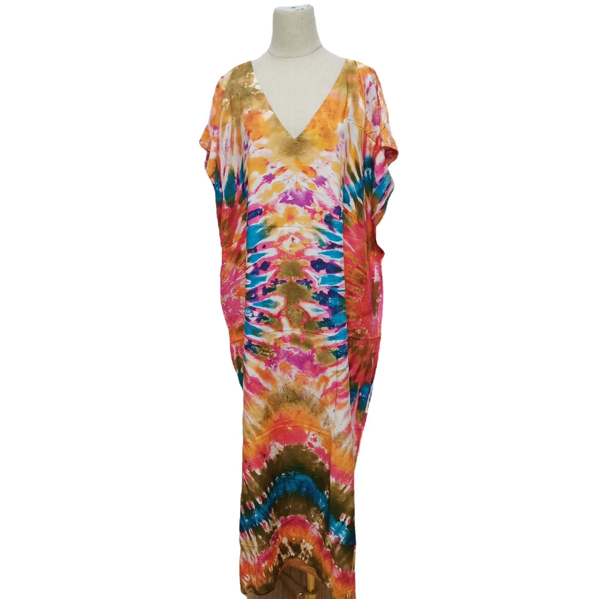 Cruzadas de Europa y América floreciente playa blusa ocio vacaciones vestido bikini protección solar camisa traje de baño desgaste exterior Z510-1