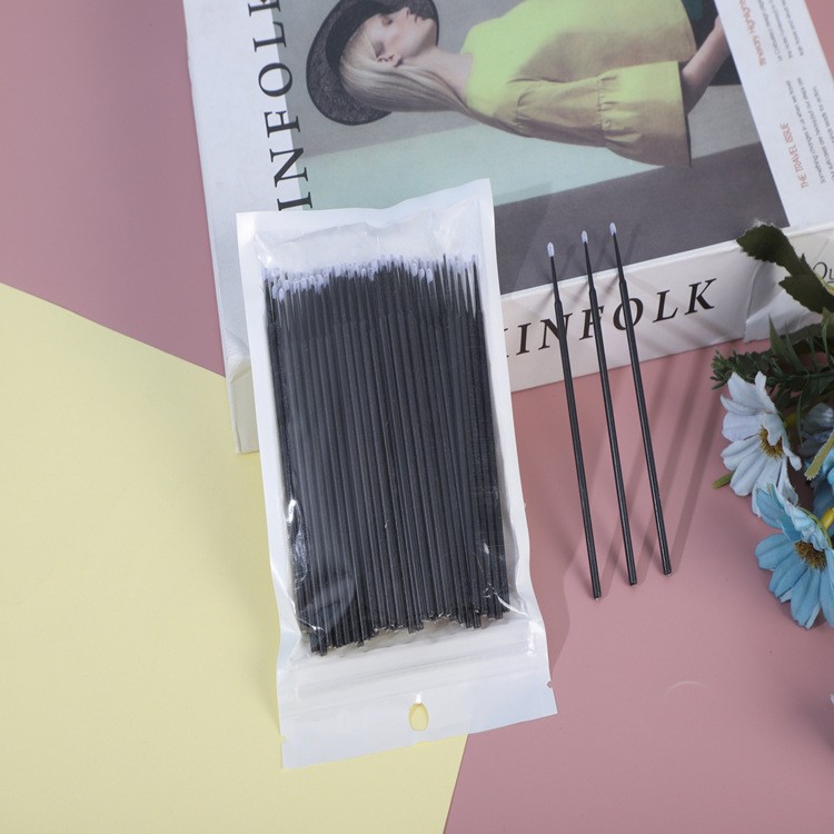 Nuevo tatuaje de boda del fabricante, hisopo de limpieza de hisopo de algodón de pestañas postizas, hisopo de limpieza, descarga rápida de hisopo de algodón de pestañas postizas, hisopo de algodón