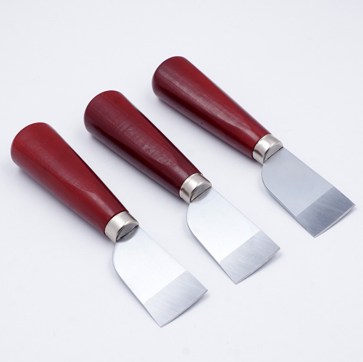 皮革裁皮刀皮革开料刀切皮刀古月秀次刀diy手工缝牛皮具皮包工具