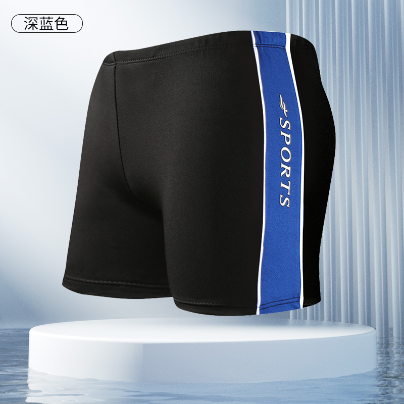 Bañador de natación de los hombres extra grande 200kg Boxer playa de aguas termales suelta grasa más tamaño Natación troncos al por mayor