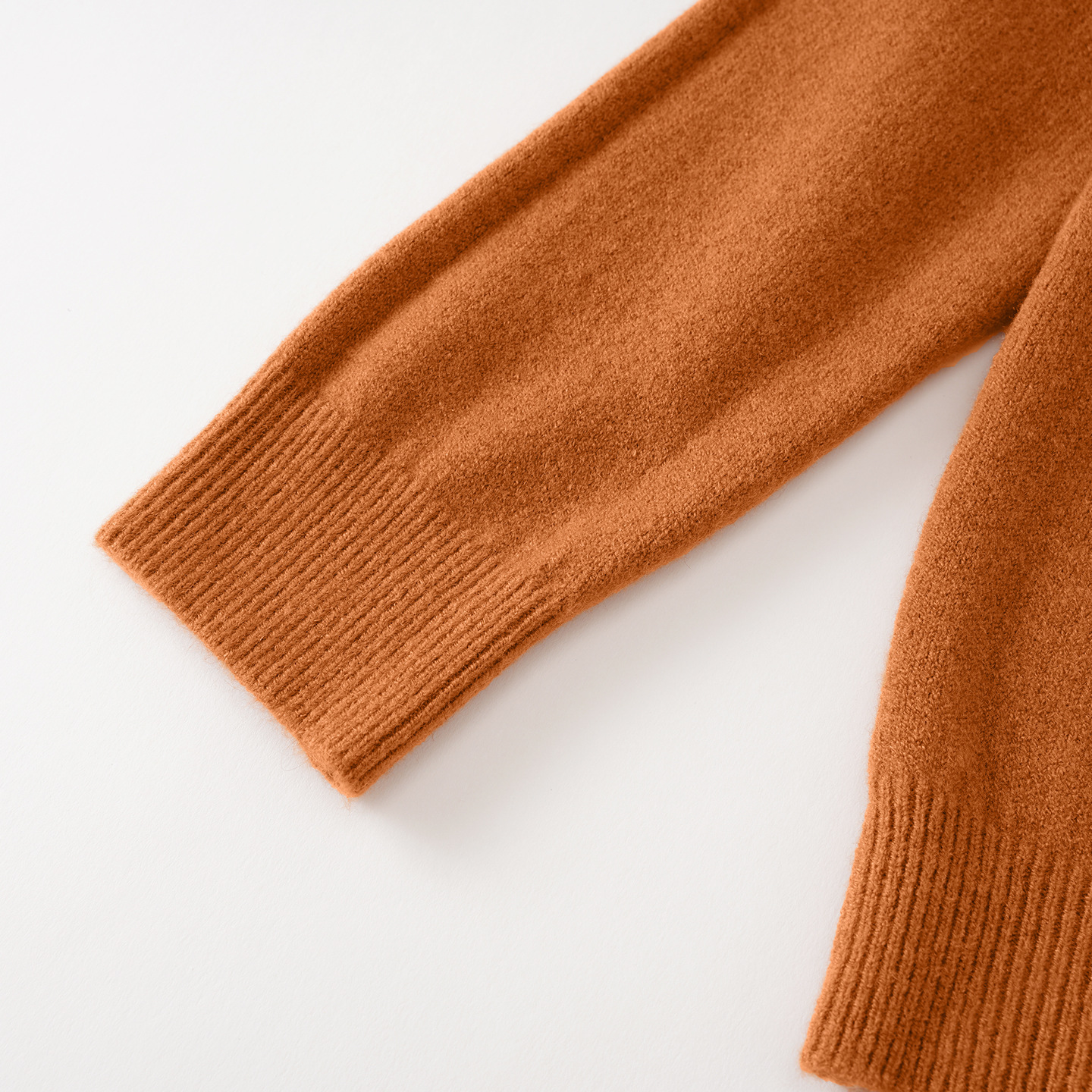 Hombres y niñas bebés nuevos colores sólidos bordes padres-hijos ropa de base jersey suéter de punto para niños cuerpo cercano medio cuello de cachemira