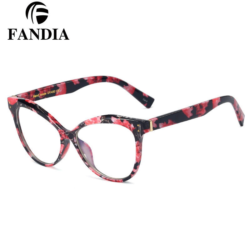 92113 gafas marco de los hombres y las mujeres de moda europea y americana retro gafas Marco de las mujeres de la cara redonda miopía gafas TR90 gafas