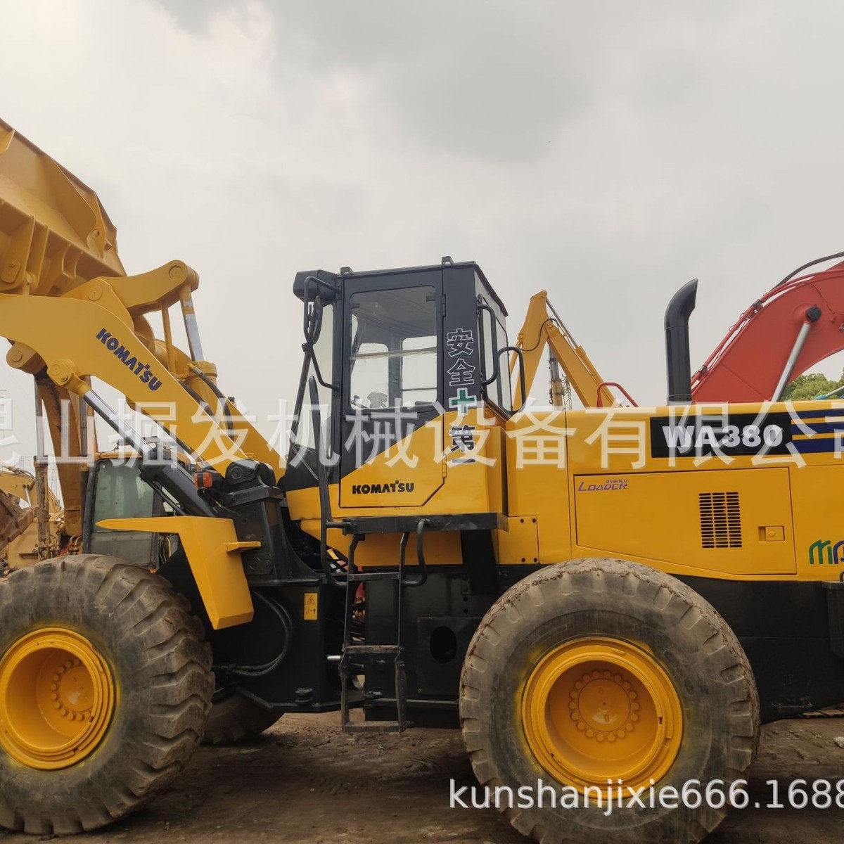 出售二手小松WA470 WA380 WA420装载机