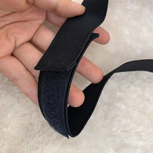 Amazon Elastic Elastic Band Magic Tape Hair Band Quality Guarantee High-Quality Black Hair Band
