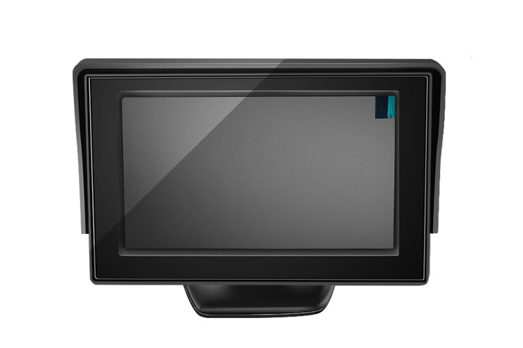 Integrated Reversing Camera System with Smart Reversing Radar, No-Drill Installation, Three-In-One Camera, Radar Image, Alarm, and Sound
