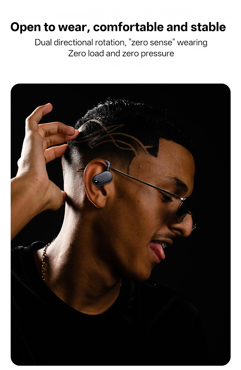 新款智能翻译耳机150国语言互译 离线 通话翻译OWS无线挂