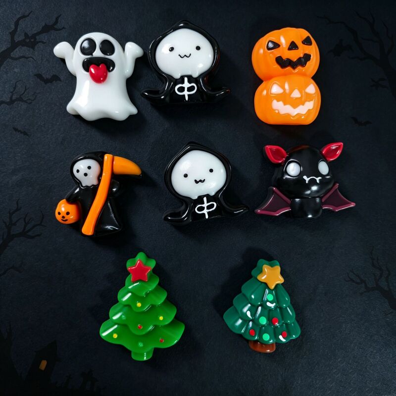Creative Stress-Relief Pumpkin Halloween Ghost Squishy Toy Bat Dumpling Cross-Border Christmas Creative Stress-Relief Pumpkin Halloween Ghost Squishy Toy Bat Dumpling Cross-Border Christmas