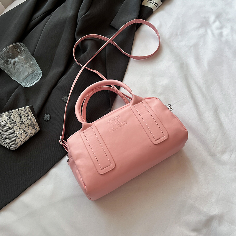 Retro Women's Shoulder Bag Versatile Boston Crossbody Handbag_voghion.com