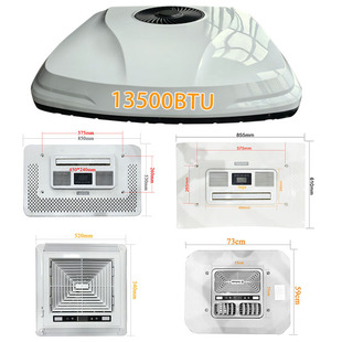 Factory Customized 24V Large Truck Vehicle Air Conditioner All-In-One Trailer Truck Roof Parking Air Conditioner Truck Ac
