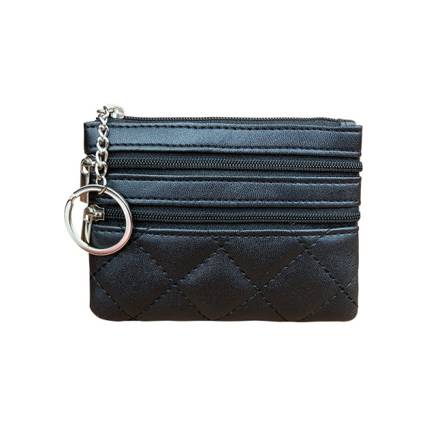 Small clutch bag with diamond pattern