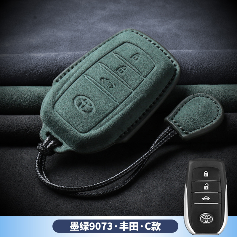 3D 풀 패키지-도요타 [C 다크 그린 + 단순 로프]