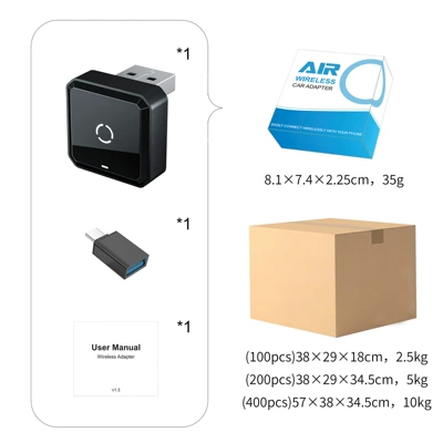 New Model for – Simsiz CarPlay və Android Auto