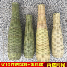 竹编黄鳝笼1字鳝笼手工编织竹制品黄鳝泥鳅笼鳝鱼笼捕虾捕黄鳝笼